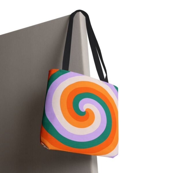 Tropical Twist Spiral Tote Bag - Image 8