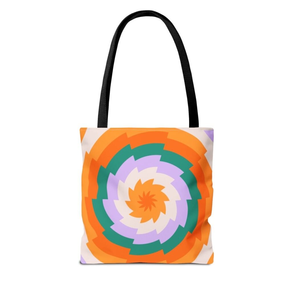 Tropical Twist Vortex Tote Bag
