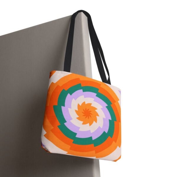 Tropical Twist Vortex Tote Bag - Image 8
