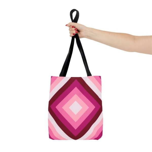 Velvet Rose Diamond Tote Bag - Image 4