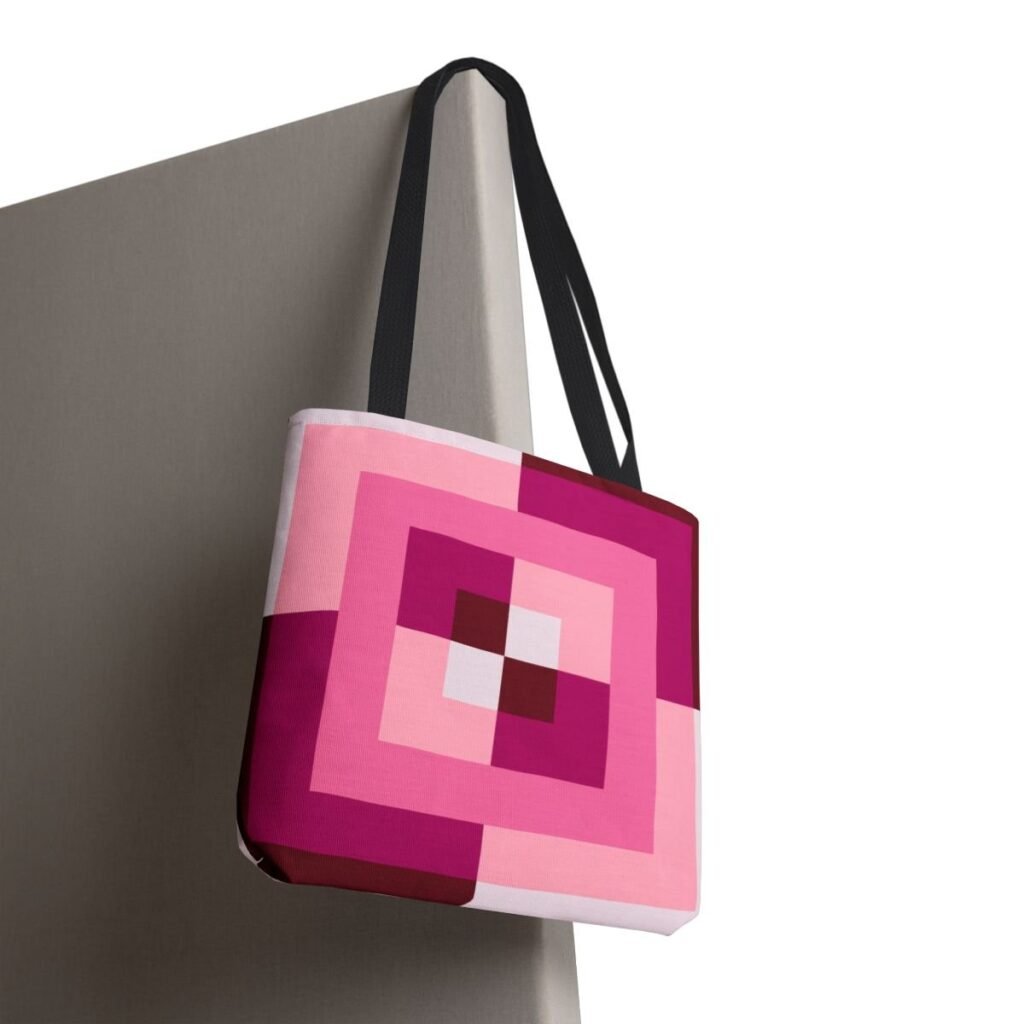 Velvet Rose Labyrinth Tote Bag