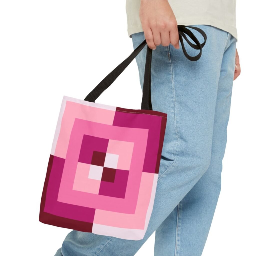 Velvet Rose Labyrinth Tote Bag