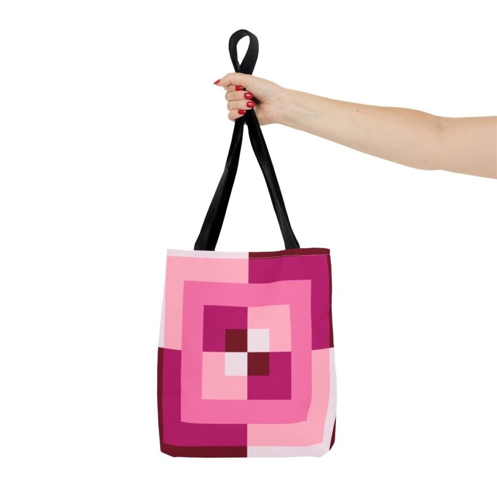 Velvet Rose Labyrinth Tote Bag