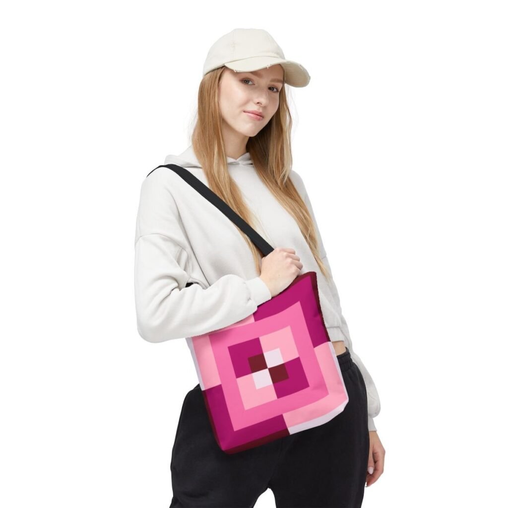 Velvet Rose Labyrinth Tote Bag