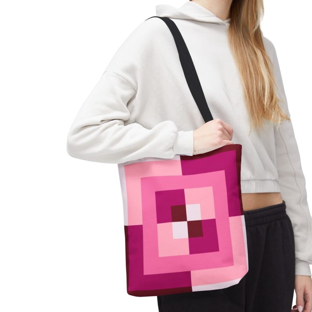 Velvet Rose Labyrinth Tote Bag