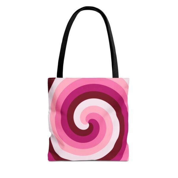 Velvet Rose Spiral Tote Bag