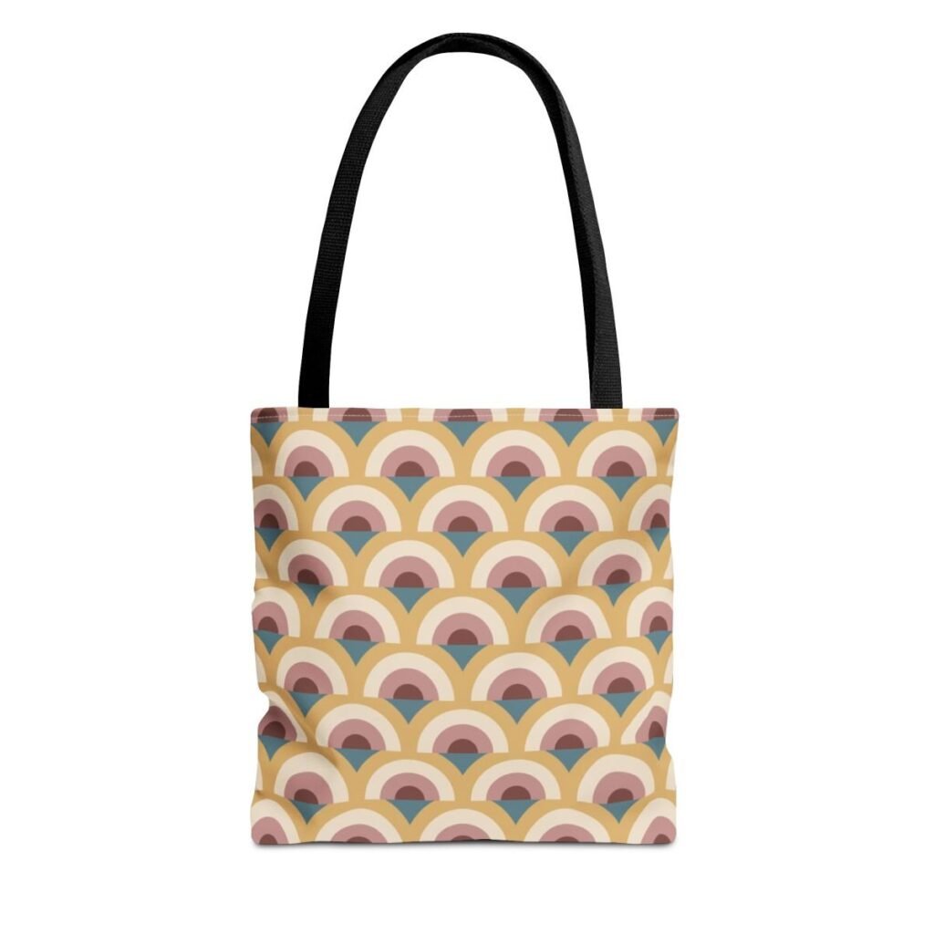 Vintage Grove Peacock Tote Bag