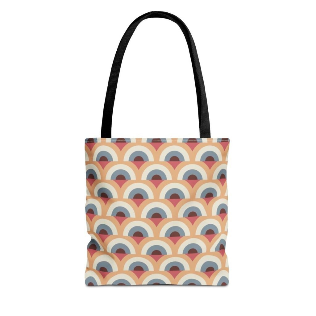 Vintage Riviera Peacock Tote Bag