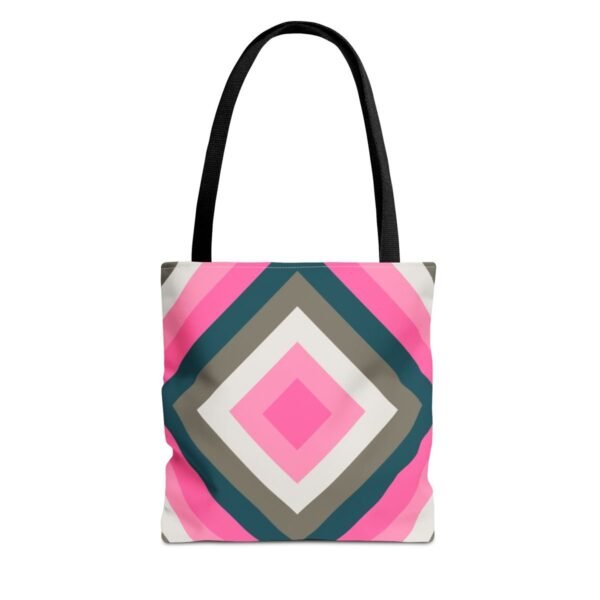 Vintage Rose Diamond Tote Bag