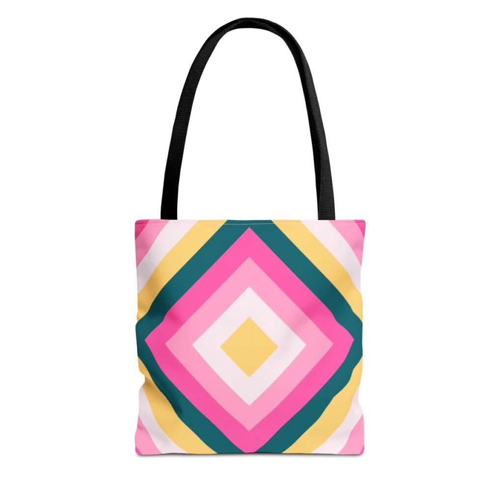 Warm Honey Diamond Tote Bag