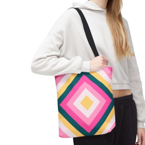 Warm Honey Diamond Tote Bag - Image 7