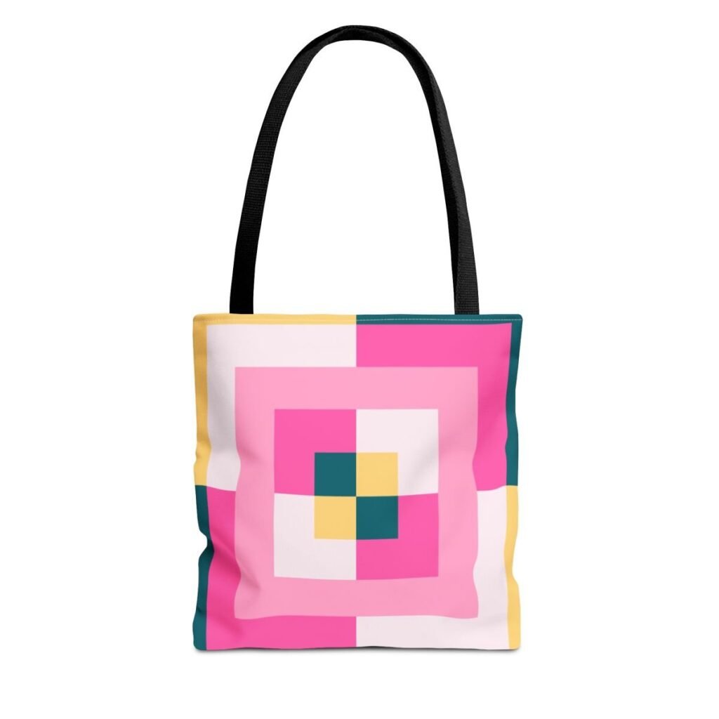 Warm Honey Labyrinth Tote Bag