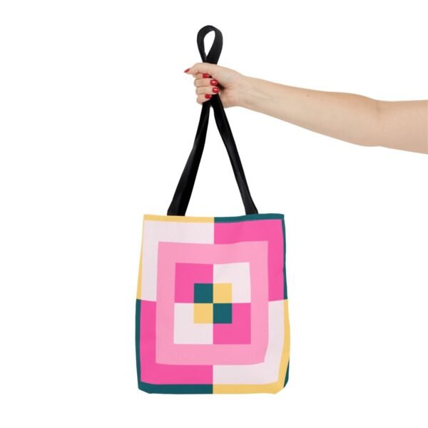 Warm Honey Labyrinth Tote Bag - Image 4