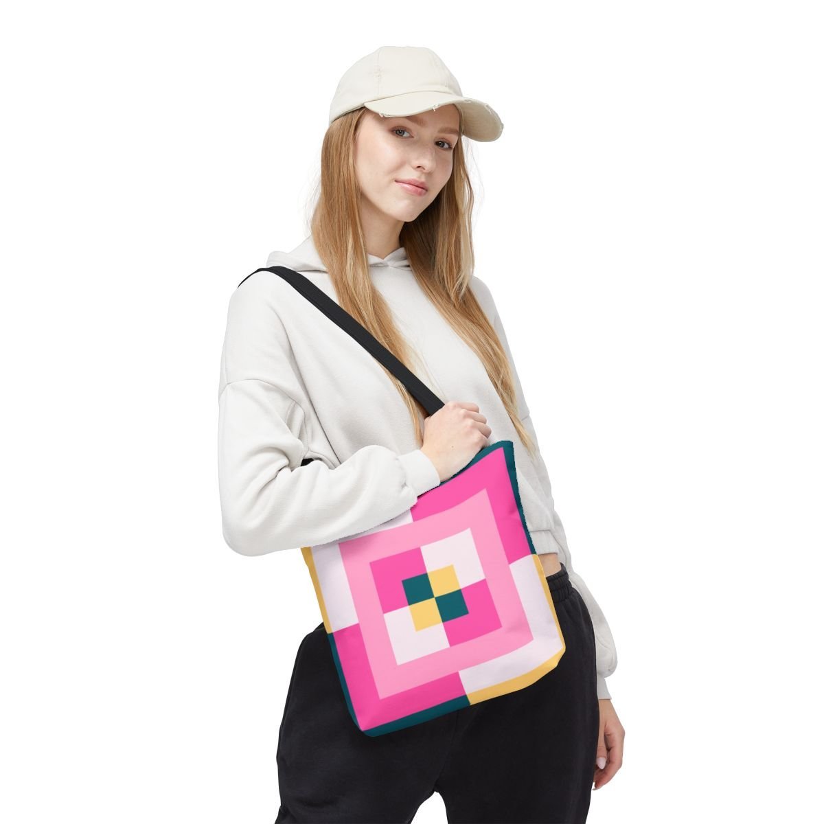 Warm Honey Labyrinth Tote Bag - Image 5