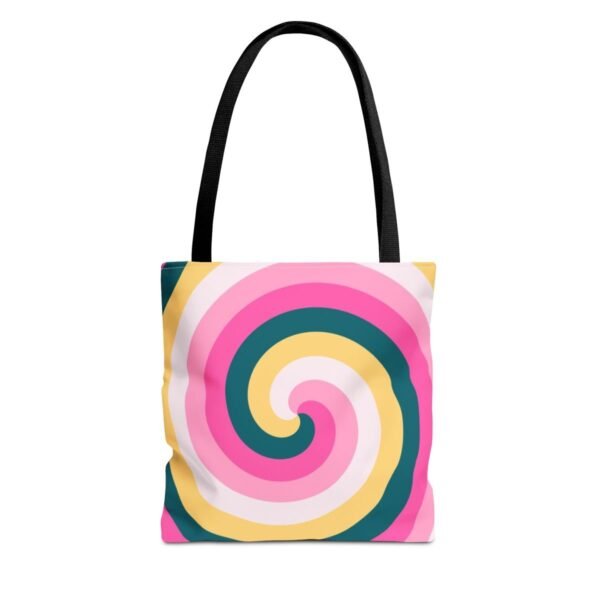 Warm Honey Spiral Tote Bag