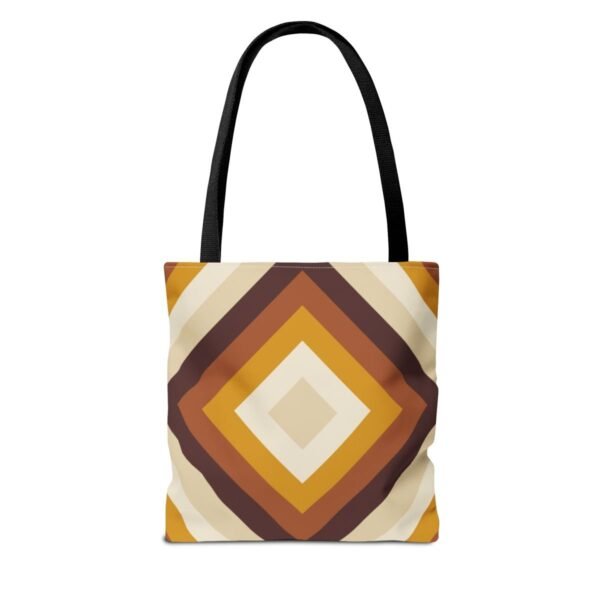Wheat Whisper Diamond Tote Bag - Image 2