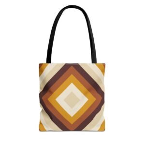 Wheat Whisper Diamond Tote Bag