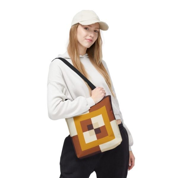 Wheat Whisper Labyrinth Tote Bag - Image 5