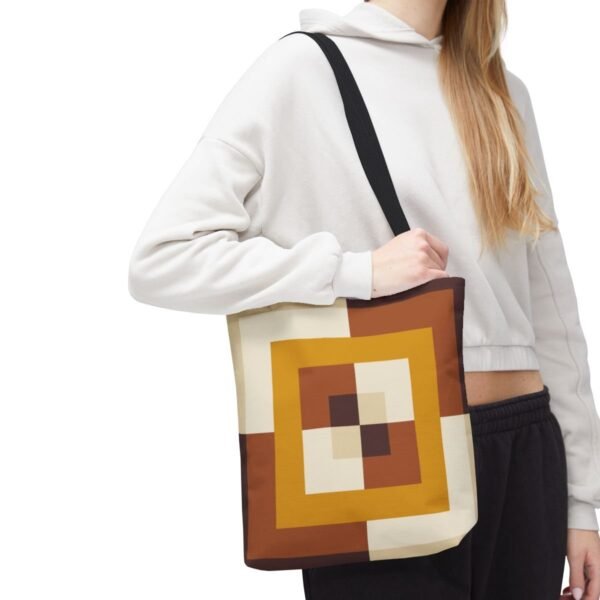 Wheat Whisper Labyrinth Tote Bag - Image 7