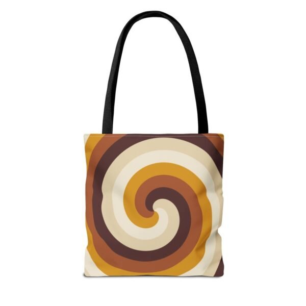 Wheat Whisper Spiral Tote Bag - Image 2
