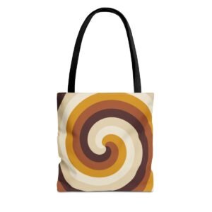 Wheat Whisper Spiral Tote Bag