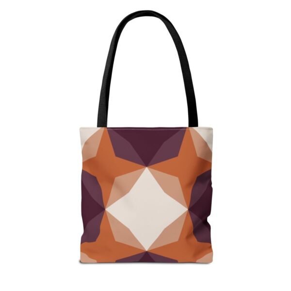 Wine Cellar Diamond Motif Tote Bag - Image 2