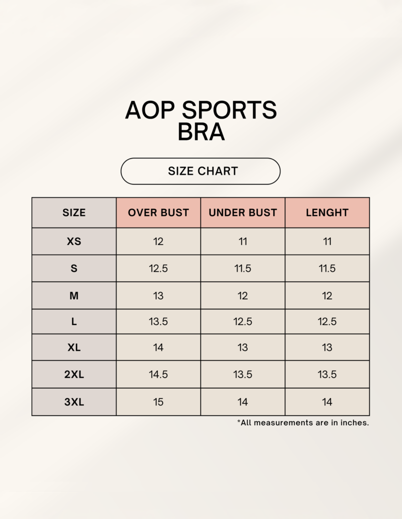 Spring Picnic PS Sports Bra