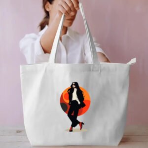 Fashion Model Everyday Large Tote Bag