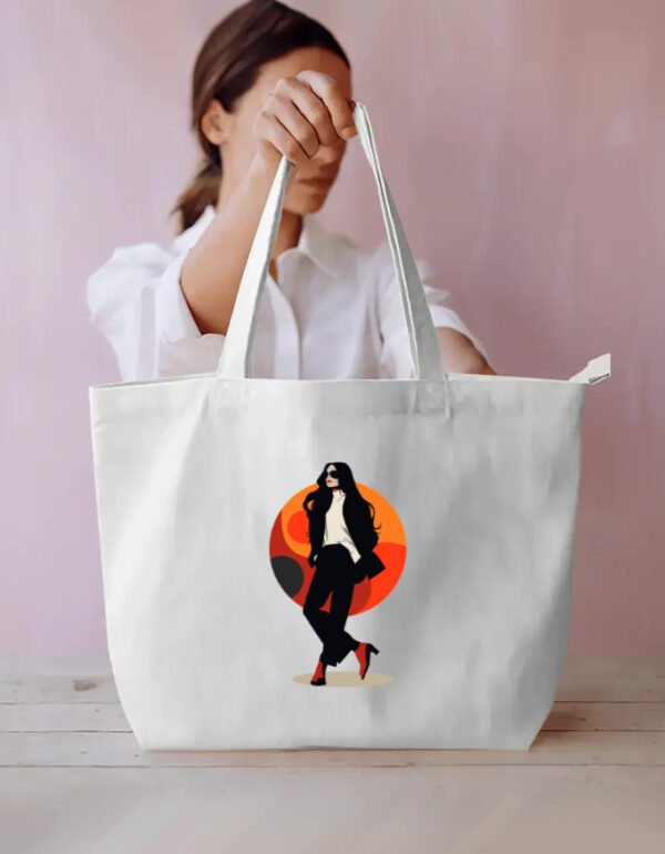 Fashion Model Everyday Large Tote Bag