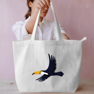 Tucan 004 Everyday Large Tote Bag