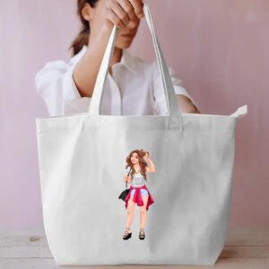 Fashion Girl 1 Everyday Large Tote Bag