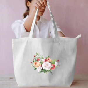 Floral2 Everyday Large Tote Bag