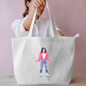 Fashion Girl 6 Everyday Large Tote Bag