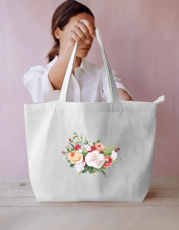 Floral2 Everyday Large Tote Bag