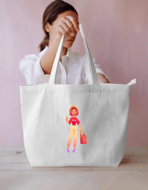 Tourist 1 Everyday Large Tote Bag