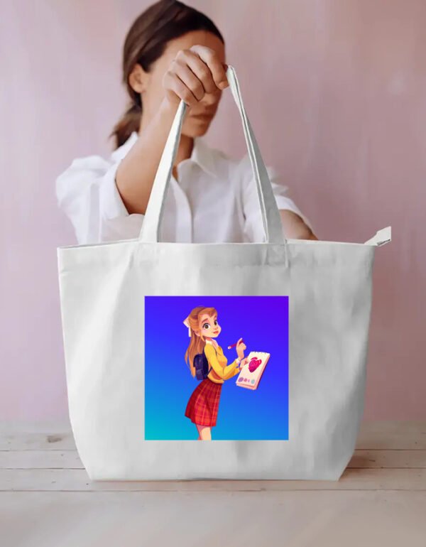 Young Painter Everyday Large Tote Bag