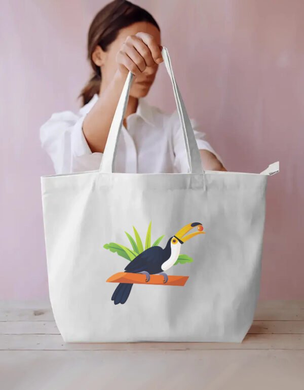 Tucan 001 Everyday Large Tote Bag - Image 2