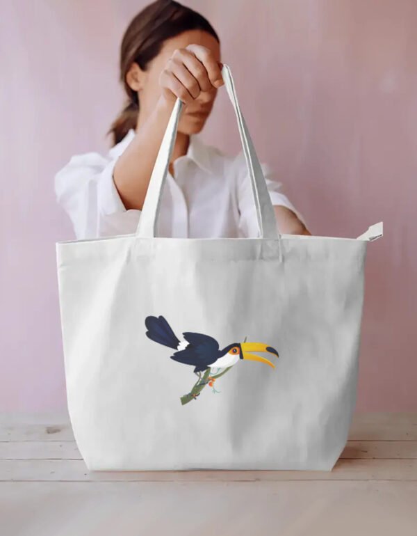 Tucan 003 Everyday Large Tote Bag - Image 3