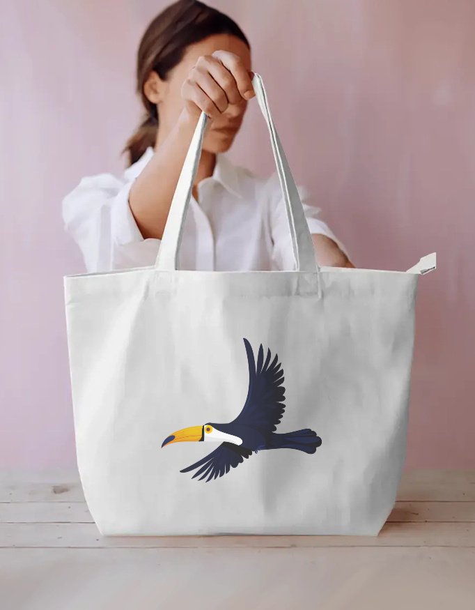 Tucan 004 Everyday Large Tote Bag - Image 3