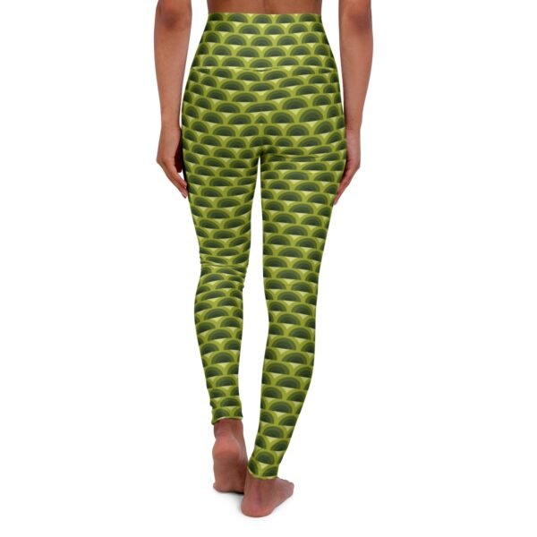 Nature Breath Peacock Feather Gym Leggings - Image 2