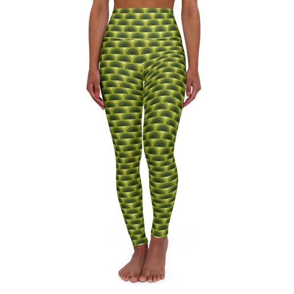 Nature Breath Peacock Feather Gym Leggings
