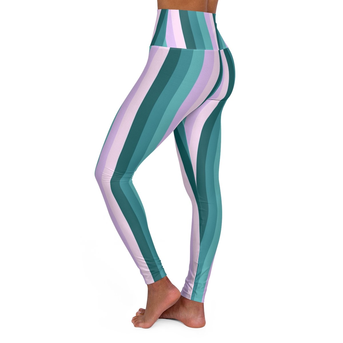 Summer Lilac LGHP Gym Leggings - Image 2