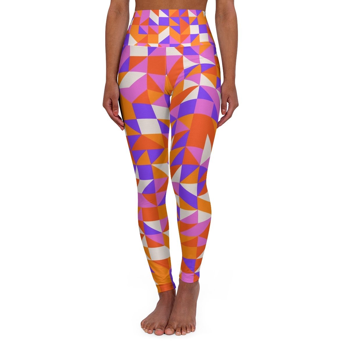 Sunset Carnival SS Gym Leggings - Image 1