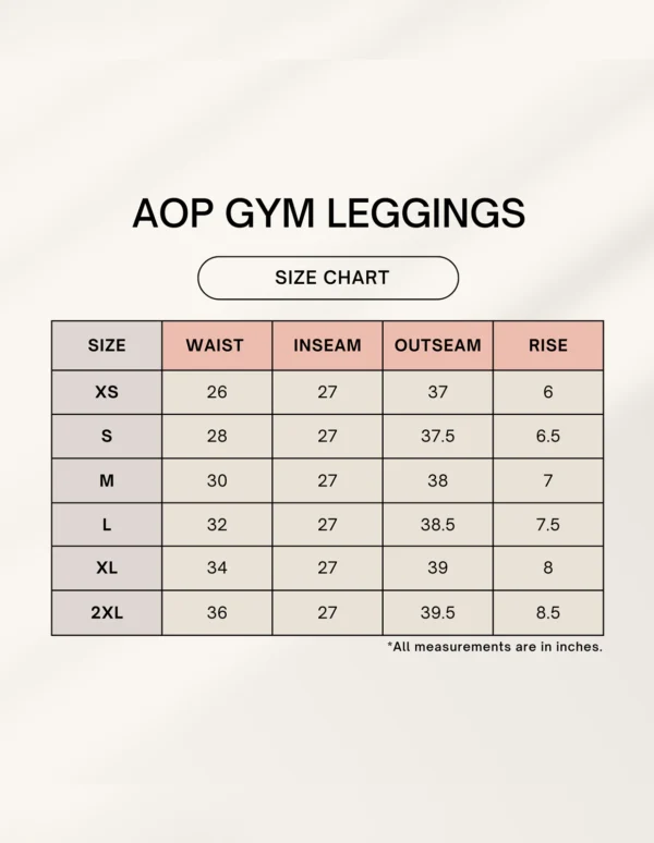 Sunset Library Ripple Block Gym Leggings - Image 5