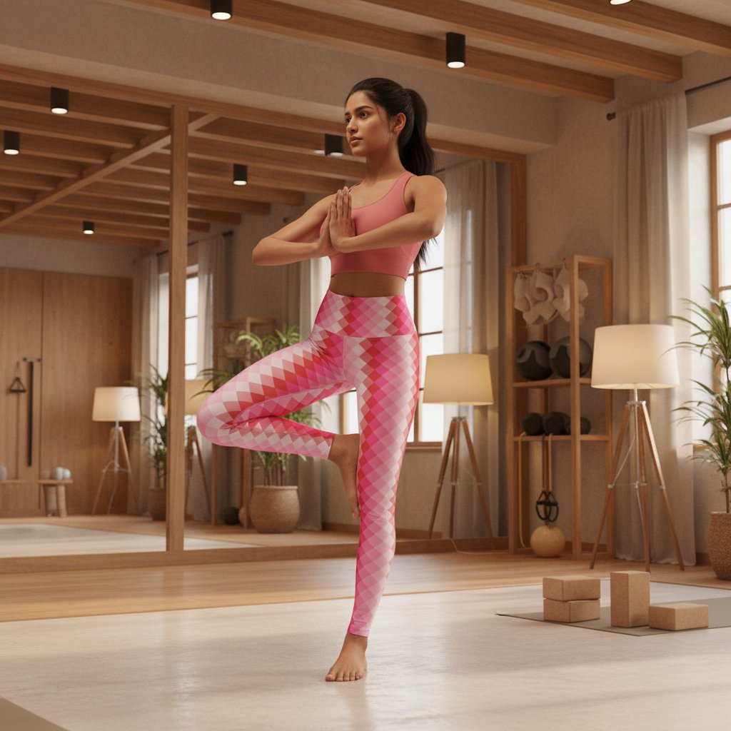 Blush To Bloom GT Gym Leggings - Image 1