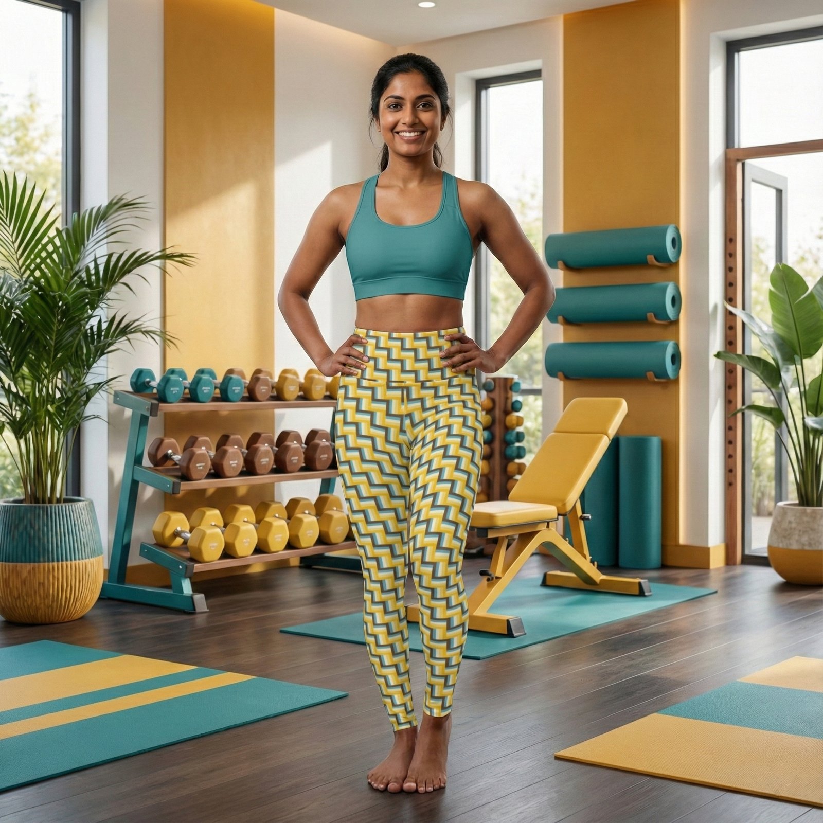 Desert Dawn AG Gym Leggings - Image 1