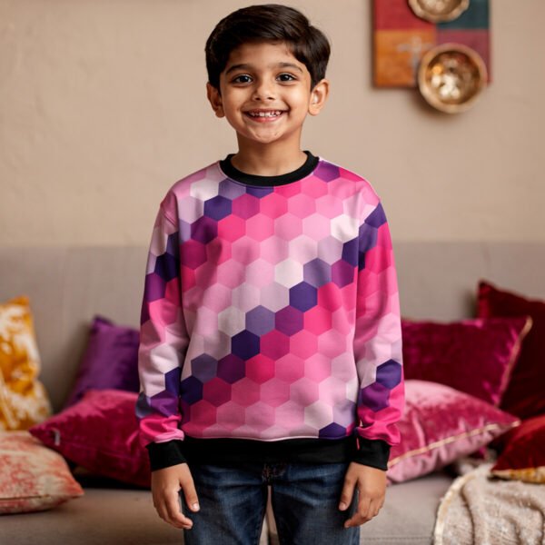 Electric Berries DGH Kids Sweat Shirt - Image 5