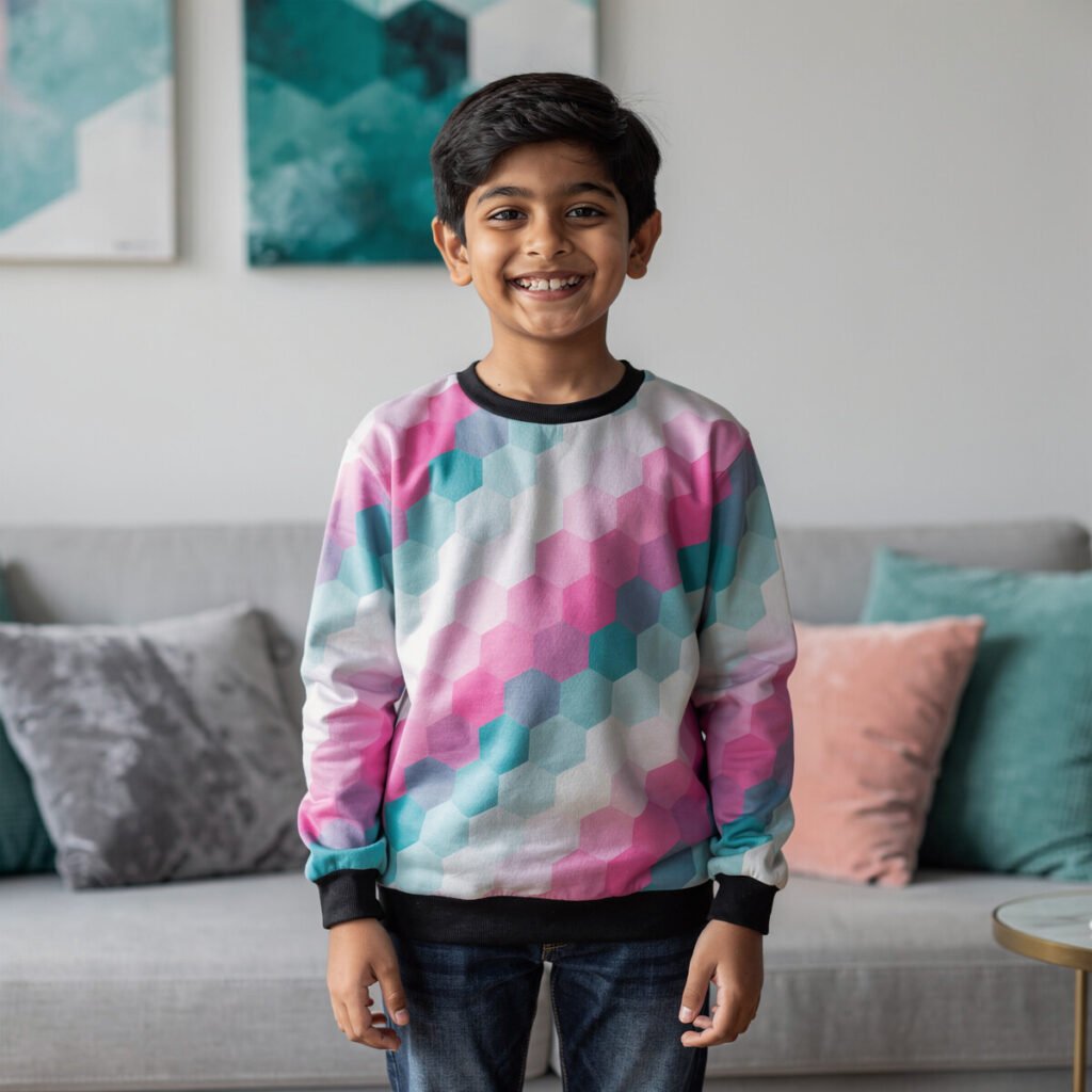 Ocean Meets Rose DGH Kids Sweat Shirt