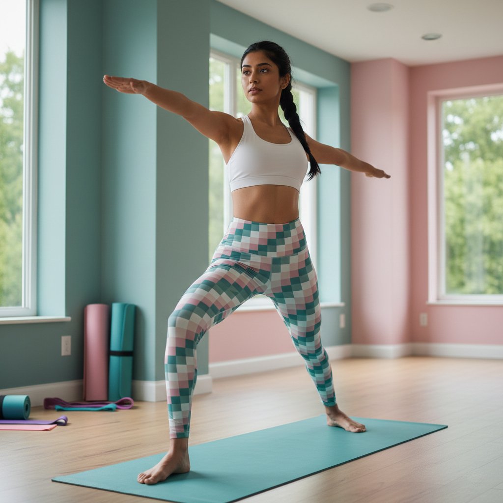 Retro Romance PS Gym Leggings - Image 1
