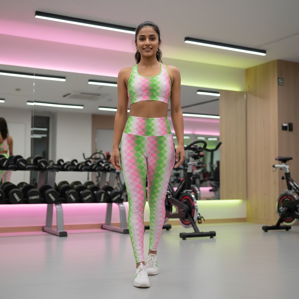 Spring Picnic GT Gym Leggings - Image 1